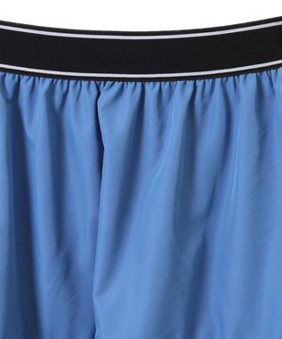 Green Parks ウエストラインフリルティアードスカート Blue