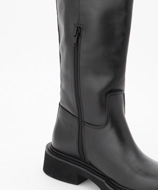 J.PRESS LADIES 【STELIO MALORI】レザー ロングブーツ ブラック系