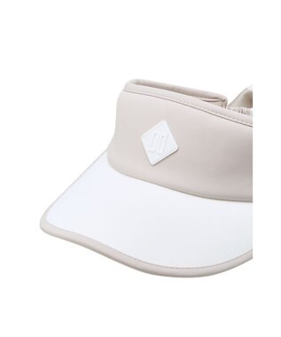 DAKS DAKS GOLF リボンサンバイザー パーチメント