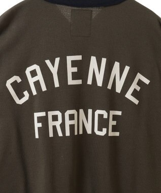 CRAFT STANDARD BOUTIQUE 【ユニセックス】裏毛ハーフジップスウェット Khaki