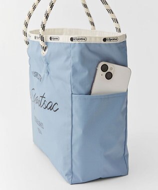 LeSportsac ML 2 WAY TOTE        /2ウェイスレートブルー/パールシャイン 2ウェイスレートブルー/パールシャイン
