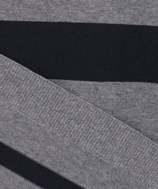 JOSEPH HOMME ブライトボーダーブロック　Tシャツ ブラック系