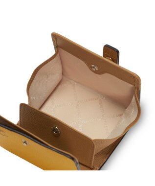 PELLE BORSA 二つ折りミニ財布 Very Goods ベリーグッズ 7202 イエロー
