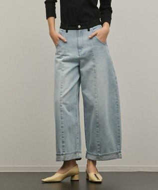 クロップトバレルパンツ