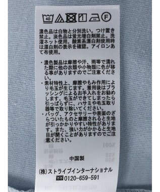 earth music&ecology 配色スカラップスリーブＴＥＥ Sax