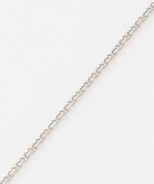 J.PRESS LADIES 【リバーシブル】 エポ オーバル ネックレス ネイビー×ライトグレー系