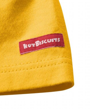 MIKI HOUSE HOT BISCUITS 【70-120cm】【Everyday Series】ワンポイント 半袖Tシャツ 黄