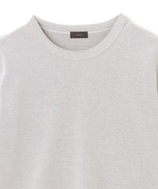 JOSEPH HOMME スビンギザカノコ　クルーネック ライトグレー系