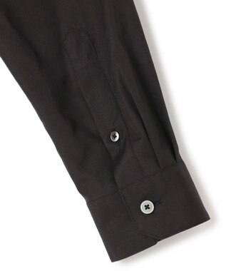 JOSEPH HOMME 【HIGH GRADE LINE】コットンポプリン  レギュラーカラーシャツ ブラック系