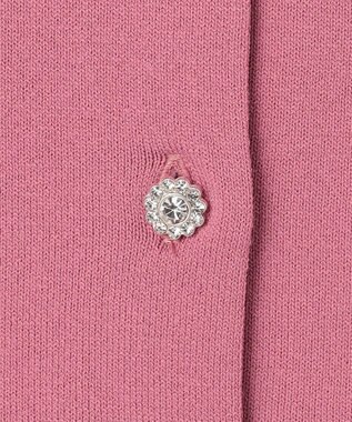 組曲 【UVケア・接触冷感】MINA ニットカーディガン ピオニーピンク系