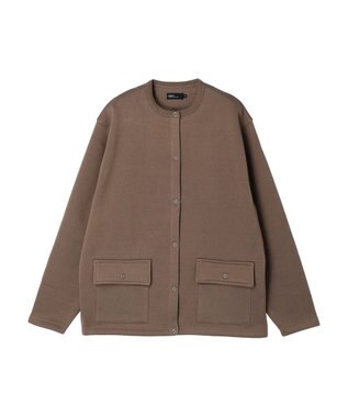 CRAFT STANDARD BOUTIQUE ニットフリースカーディガン Brown