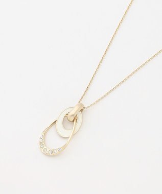 【リバーシブル】 エポ オーバル ネックレス