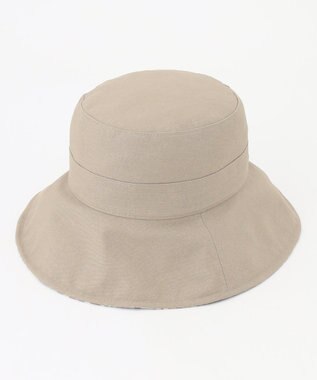 J.PRESS LADIES 【洗える・畳める】 LIBERTY リネン ハット ベージュ系
