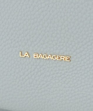 LA BAGAGERIE ブリッジトートバッグ Mサイズ ライトブルー