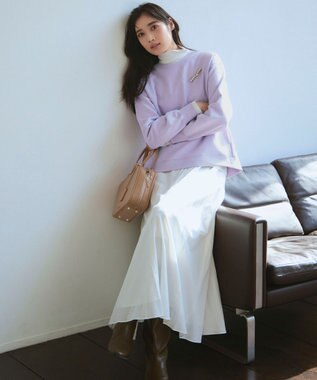 23区 【WEB&一部店舗限定カラーあり/Oggi2月号掲載】カラー スウェット アメジスト(2月)