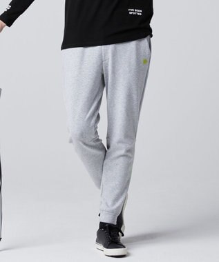 PW CIRCULUS 【MEN】サイドロゴ ジャージー ジョガーパンツ ライトグレー系