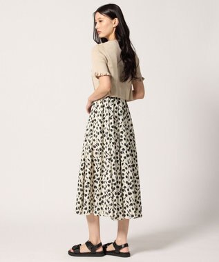 TOCCA HALF SLEEVE AJISAI  半袖カーディガン ベージュ系