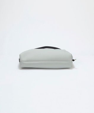 TOPKAPI 【TREASURE TOPKAPI】ネオプレン 2way ワンハンドル ショルダーバッグ ポーチ付き ライトグレー