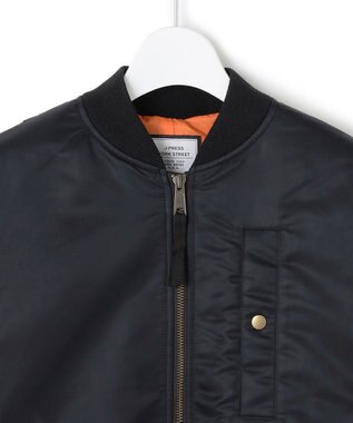 J.PRESS YORK STREET 【WOMEN】MA-1 ボア アウター ブラック系