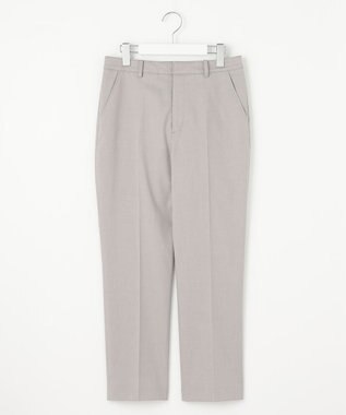 J.PRESS LADIES L 【セットアップ対応・洗える・撥水・防汚】コットンFITTYシャーク テーパード パンツ ベージュ系