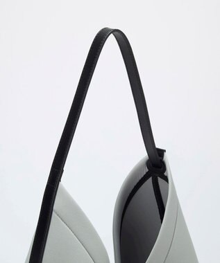 TOPKAPI 【TREASURE TOPKAPI】ネオプレン 2way ワンハンドル ショルダーバッグ ポーチ付き ライトグレー