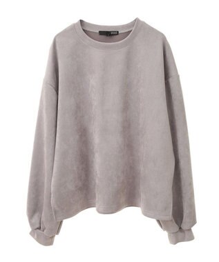 Green Parks ・ＳＵＧＡＲ　ＳＰＯＯＮ　スエードポンチプルオーバ Gray