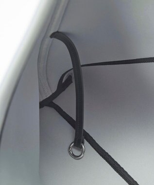 TOPKAPI 【TREASURE TOPKAPI】ネオプレン 2way ワンハンドル ショルダーバッグ ポーチ付き ライトグレー