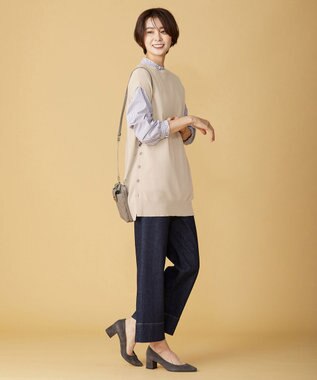 洗える】FLORA ニットベスト / J.PRESS LADIES | ファッション