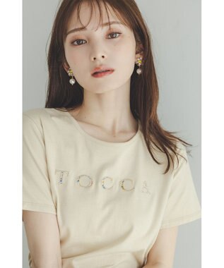 TOCCA TEXT LOGO TEE Tシャツ