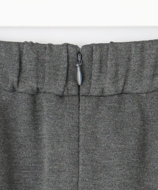 J.PRESS LADIES 【洗える】デュアルウォームポンチ スカート グレー系