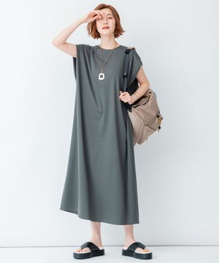 23区 シェルワントップネックレス ダークブラウン系