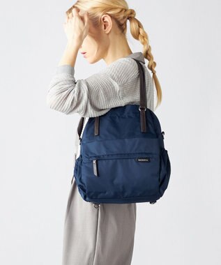 LA BAGAGERIE 【MONICA】ポーチ付き4WAYリュックサック