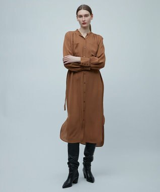 BEIGE， BRISSAC / シャツドレス Camel