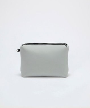 TOPKAPI 【TREASURE TOPKAPI】ネオプレン 2way ワンハンドル ショルダーバッグ ポーチ付き ライトグレー