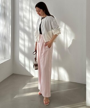 UNFILO タックスカート ピンク