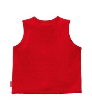 MIKI HOUSE HOT BISCUITS 【70-110cm】 接結天竺素材 ベスト 赤