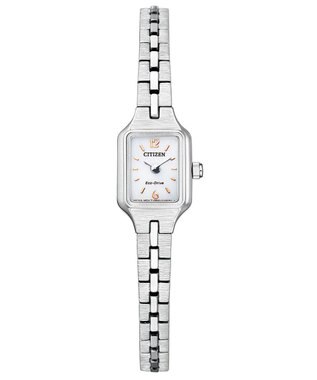 CITIZEN 【小さくて可愛い】アンティークな雰囲気 13.7mm 光発電エコ・ドライブ シルバー