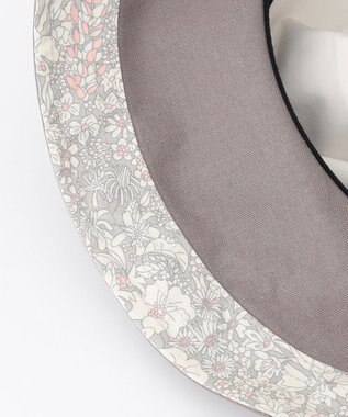 J.PRESS LADIES 【洗える・畳める】 LIBERTY リネン ハット グレー系