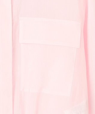 BEIGE， 【洗える・Precious 6月号掲載】PAULINE / ビックポケットドロストリネンブラウス  Light Pink
