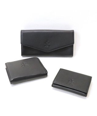 Regalo Felice 【最高級レザー使用】L字ミニウォレット / REGALO BK(ブラック）