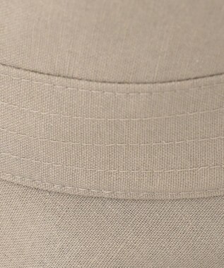 J.PRESS LADIES 【洗える・畳める】 LIBERTY リネン ハット ベージュ系