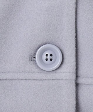 ANY KIDS 【手洗いOK】ウールライクコート サックスブルー