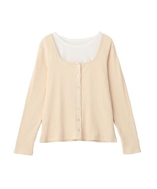 CRAFT STANDARD BOUTIQUE 2点セット / スクープネックカーディガン+タンクトップ