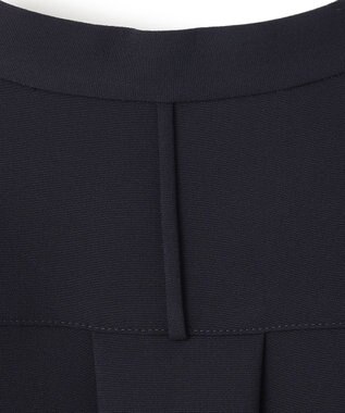 BEIGE， 【洗える】JASMINE / スタンドカラージップブラウス Navy