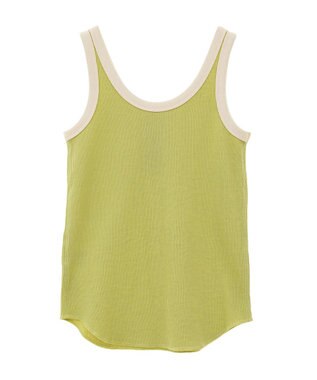 AMERICAN HOLIC ワッフル２ＷＡＹタンクトップ Lime Green