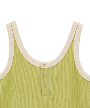 AMERICAN HOLIC ワッフル２ＷＡＹタンクトップ Lime Green