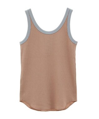 AMERICAN HOLIC ワッフル２ＷＡＹタンクトップ Mocha