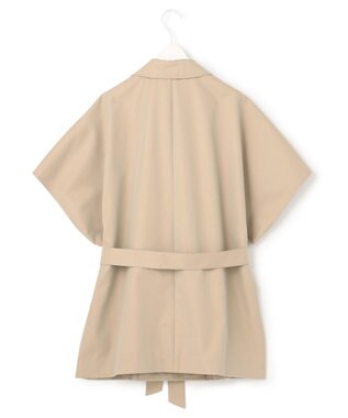 ICB L ハーフスリーブトレンチ シャンブレーベージュ系