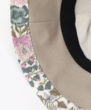 J.PRESS LADIES 【洗える・畳める】 LIBERTY リネン ハット ベージュ系