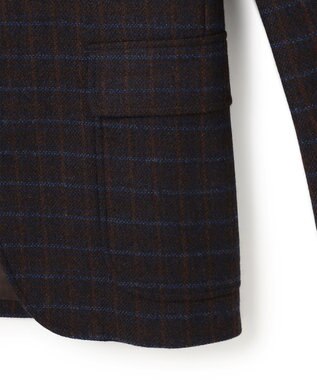 J.PRESS MEN 【LOVAT / ラバット】カントリーチェック ツイードジャケット / Authentic-Fit ダークブラウン系4